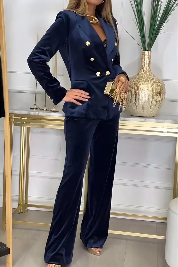 Peyton™ | Chic Velvet Two-Piece Set