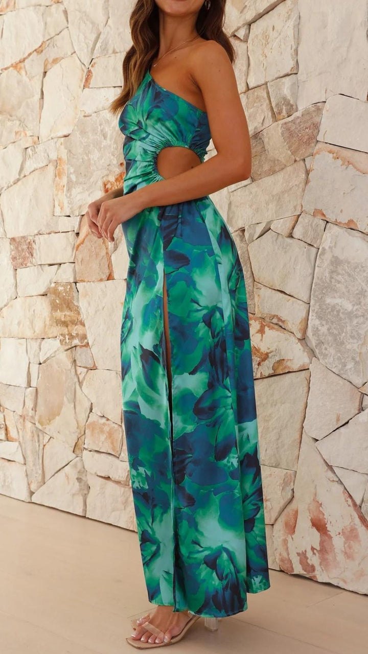 Alexandra | Botanical Print Dress