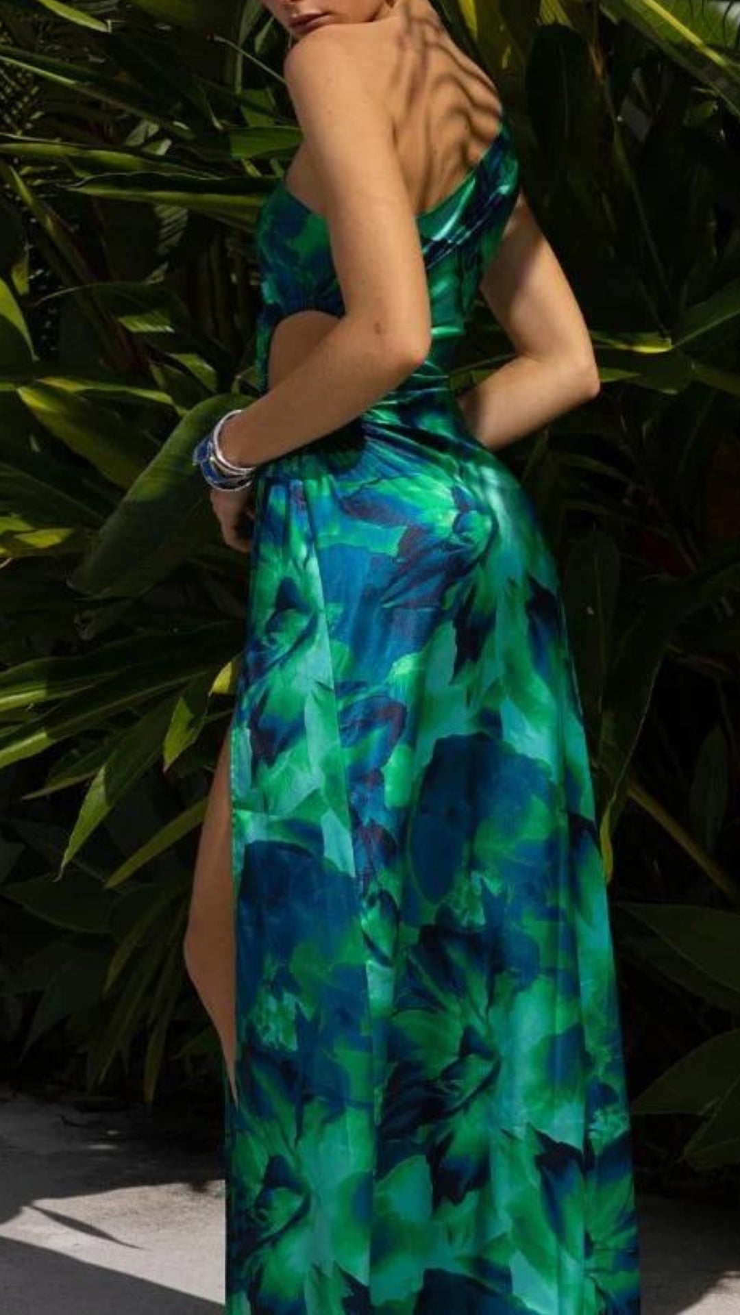 Alexandra | Botanical Print Dress