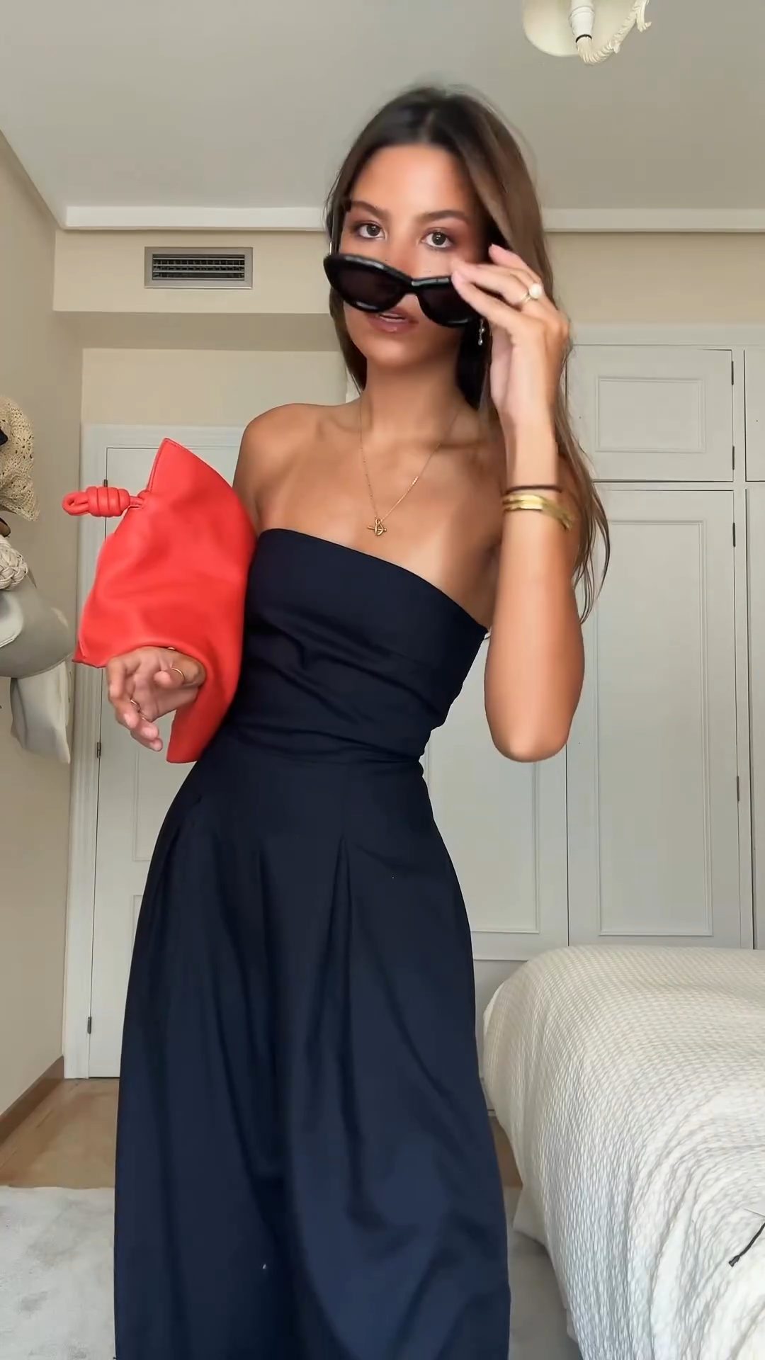Anna | Tailored Wide-Leg Jumpsuit