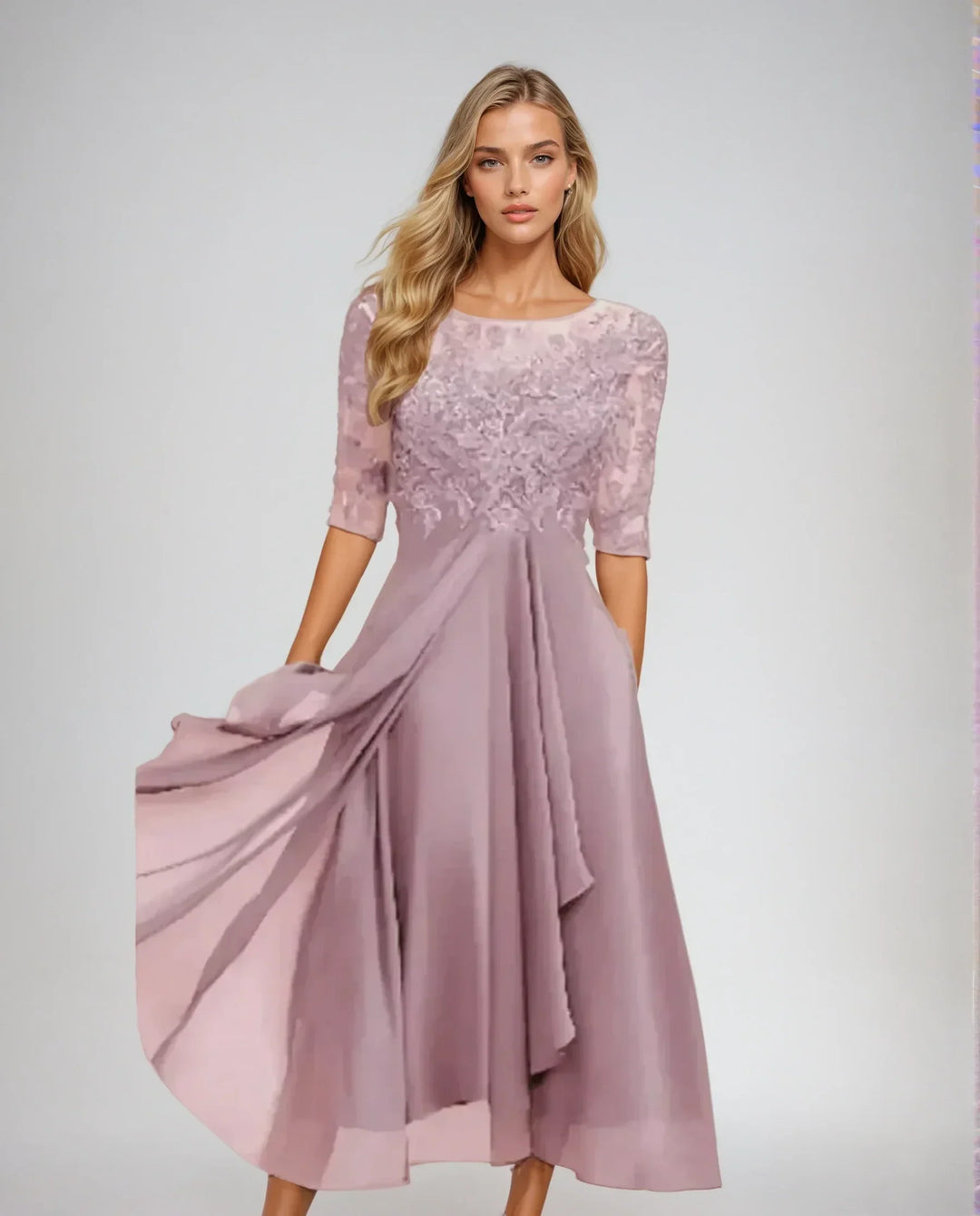 Margherita | Lace Midi Dress