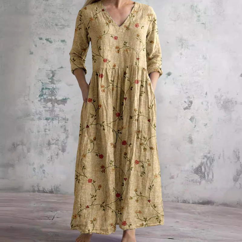 Erica | Relaxed Floral Summer Dress