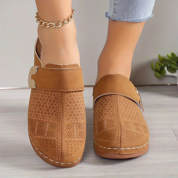 Marel | Sculpted Wedge Sandals