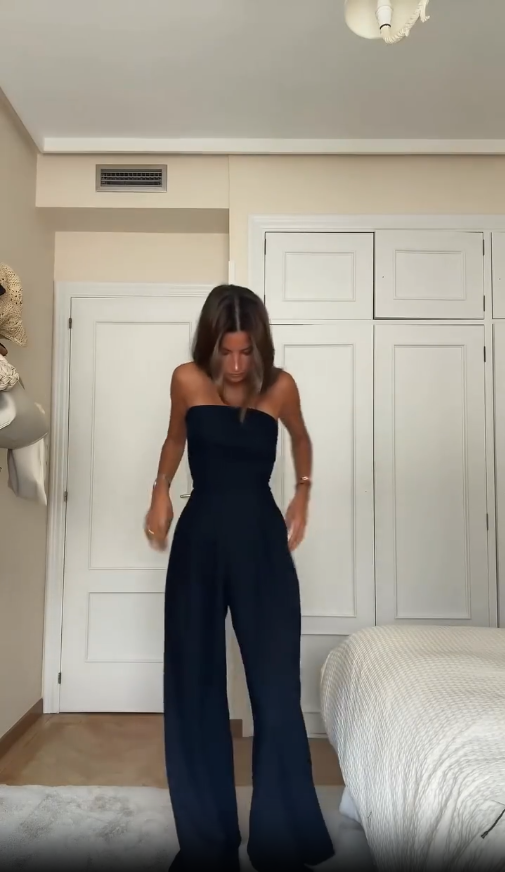 Anna | Tailored Wide-Leg Jumpsuit
