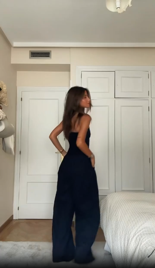 Anna | Tailored Wide-Leg Jumpsuit