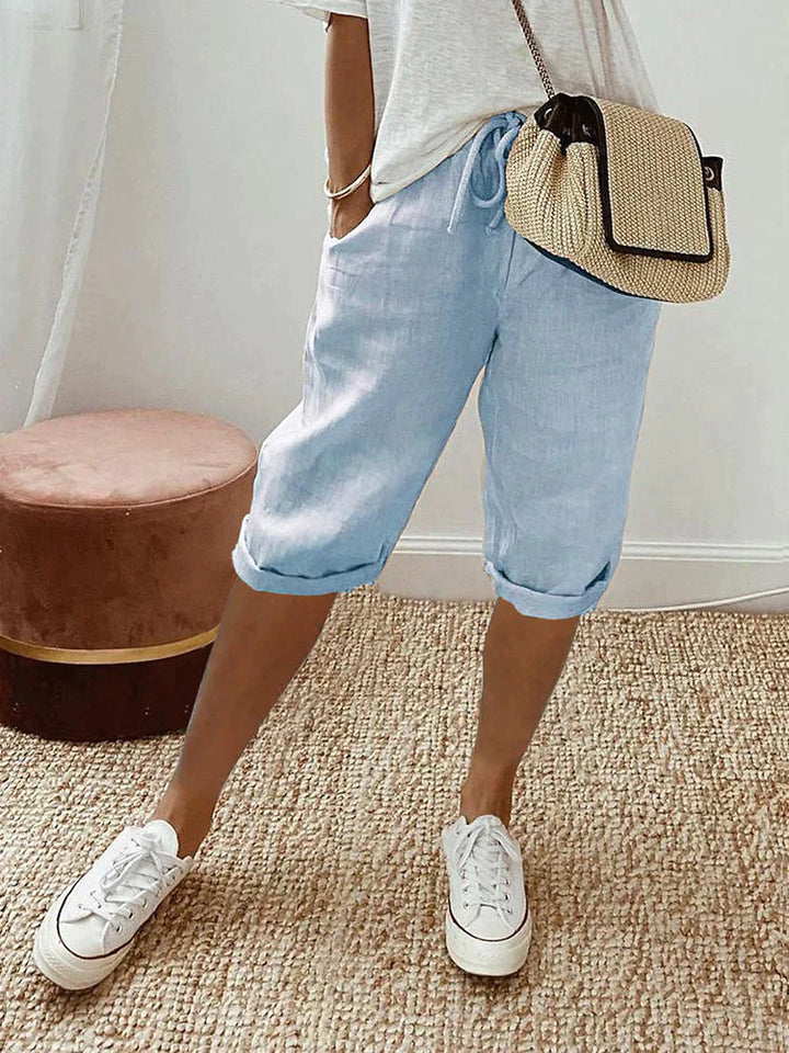 Claire - Cotton Shorts for Women