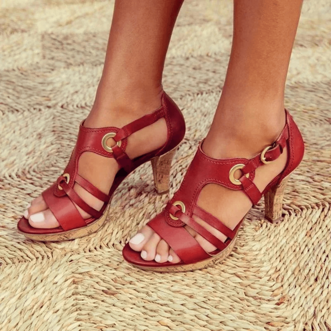 Elowen | Block Heel Comfort Sandals